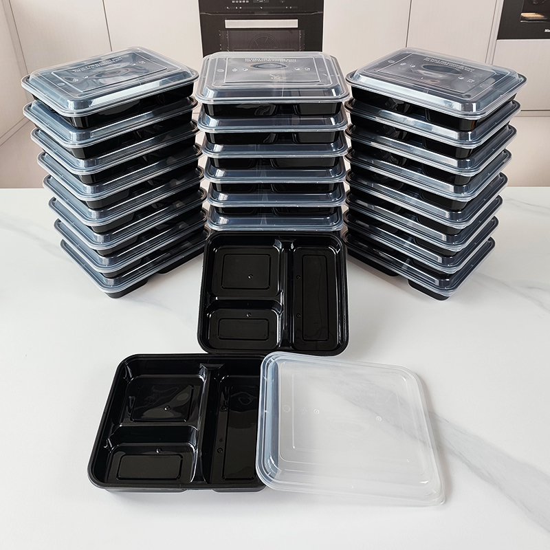 3-Compartment 34 Oz/1000 Ml, 1 - Food Snacks For School 评论和价格