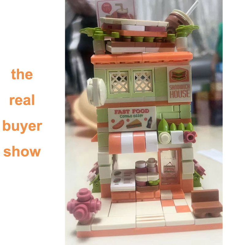 Creative Snack Bar Bricks Mode - Food City Snacks 评论和价格